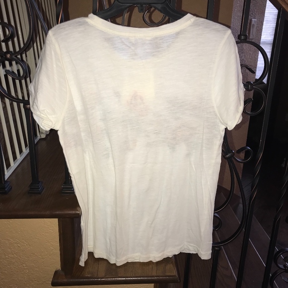 *Host Pick* NWT Lucky Brand Rose Embroidered Tee - Picture 7 of 7